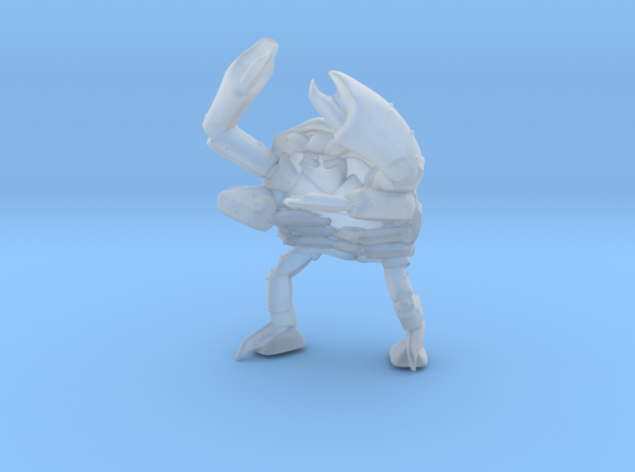 mutant_crab_man2 3d printed 