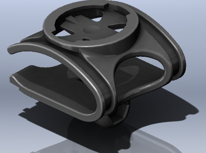 Speed Concept Garmin Mount with GoPro 3d printed 