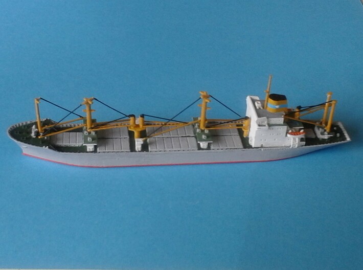 1:1250 scale ship model aldabi 3d printed