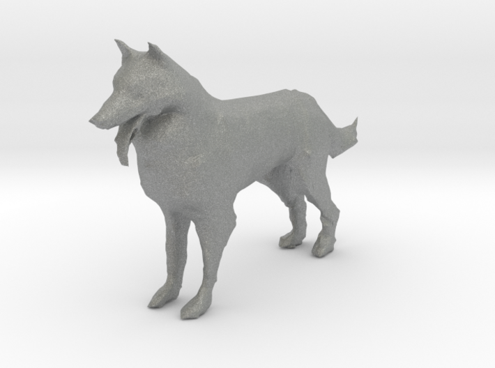 S Scale German Shepard 3d printed This is a render not a picture