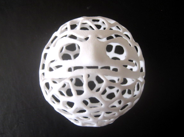 Voronoi Daruma Doll 3d printed