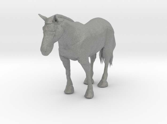 S Scale Clydesdale Horse 3d printed This is a render not a picture