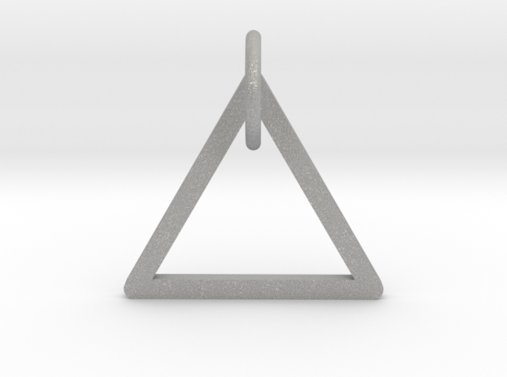 Keychain &quot;Triangle&quot; 3d printed