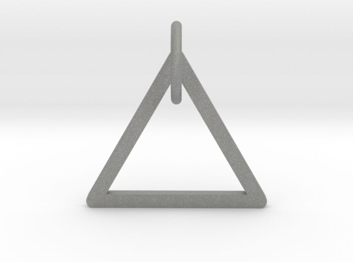 Keychain &quot;Triangle&quot; 3d printed