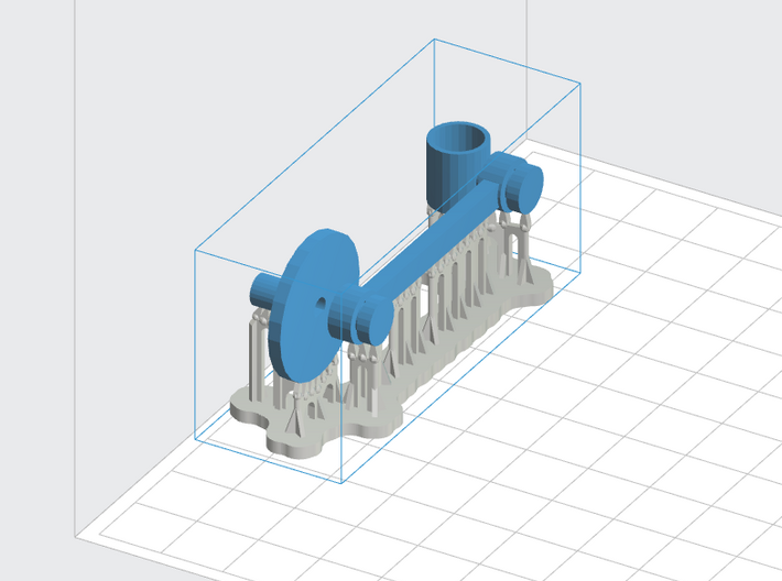 Andru Waves Hello 3d printed