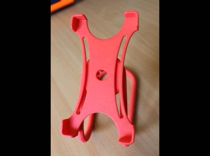 Rotary support for smartphones (example) 3d printed Vertically without phone