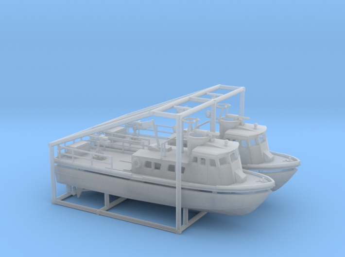 2 X 1/200 PCF Swift Boat 3d printed