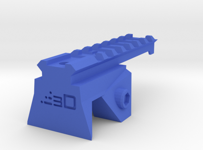 Blasterdizer Top Picatinny Rail (Short) for Stryfe 3d printed