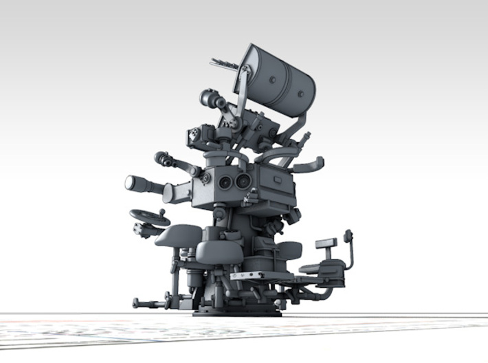 1/35 Royal Navy MKIV POM POM Director x1 3d printed 3d render showing product detail