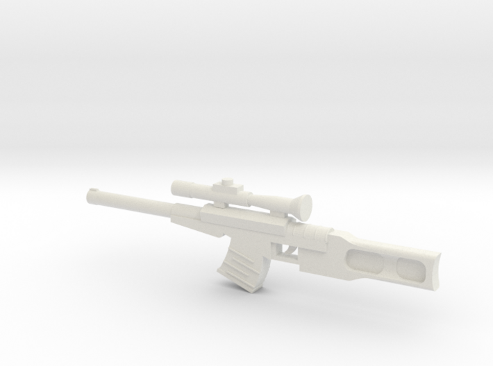 1:6 Miniature PUBG VSS Gun 3d printed