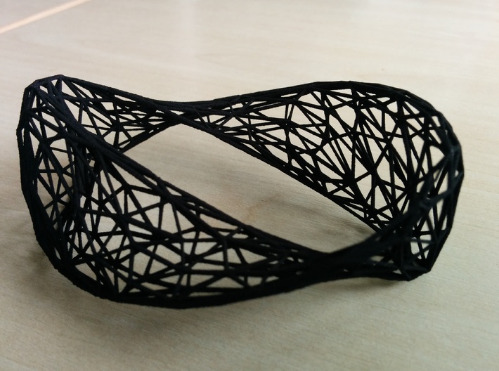 Mobius Wireframe 3d printed