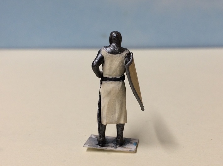 Knight Templar Standing 3d printed 