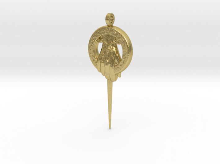 Hand of the King Keychain- Game of Thrones 3d printed