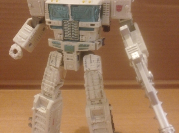 TF WFC Siege - Ultra Magnus Thigh Extenders 3d printed