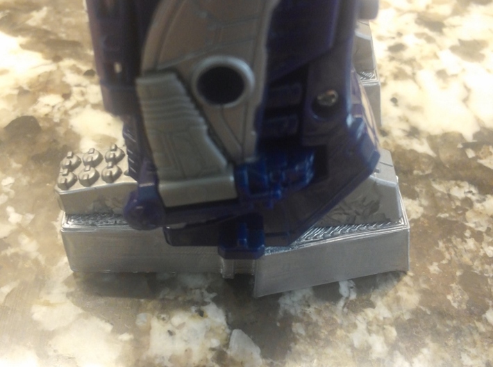 TF WFC Siege - Shockwave Feet Extensions 3d printed 