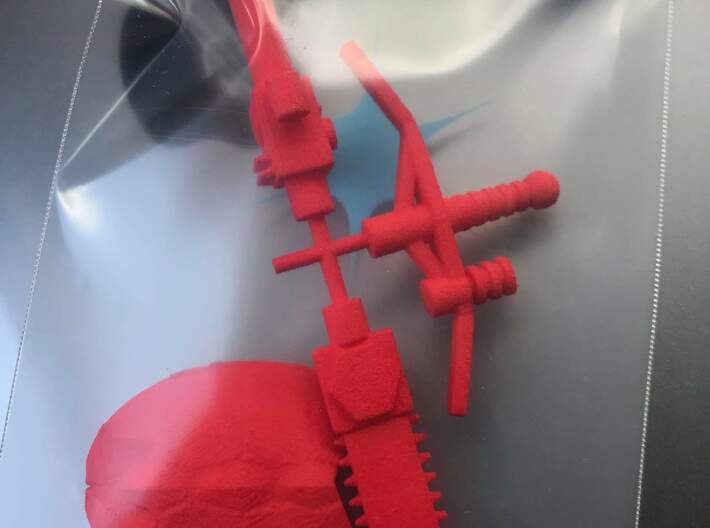 Powers Weapons Pack 3d printed 