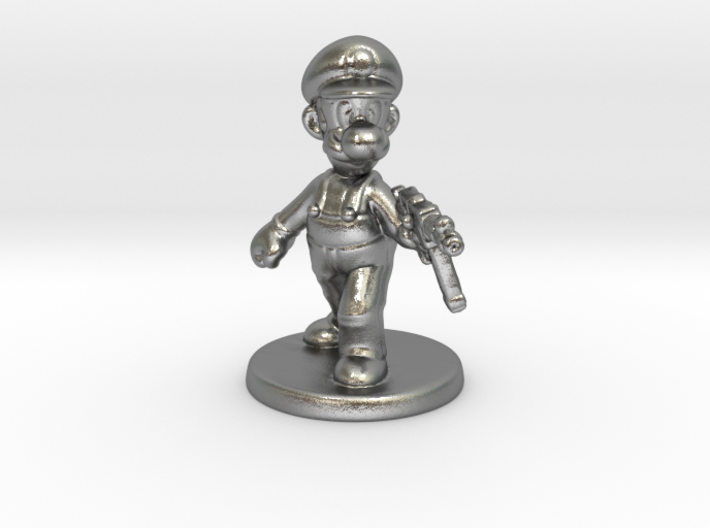 Luigi survivor 1/60 miniature for games and rpg 3d printed