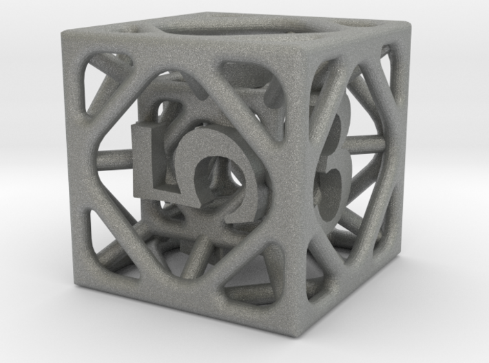 Cage d6 3d printed