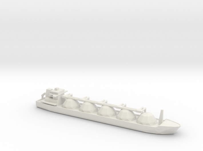 1/1250 Scale LNG Tanker 3d printed