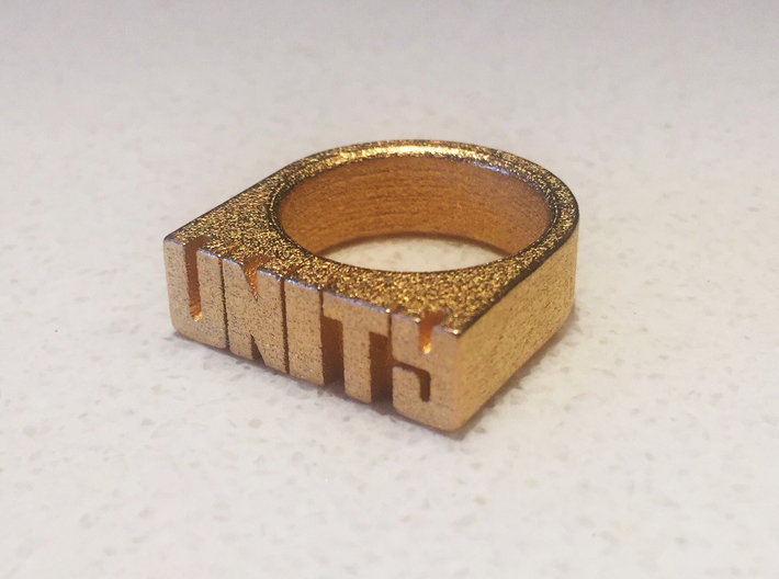 15.7mm Replica Rick James 'Unity' Ring 3d printed