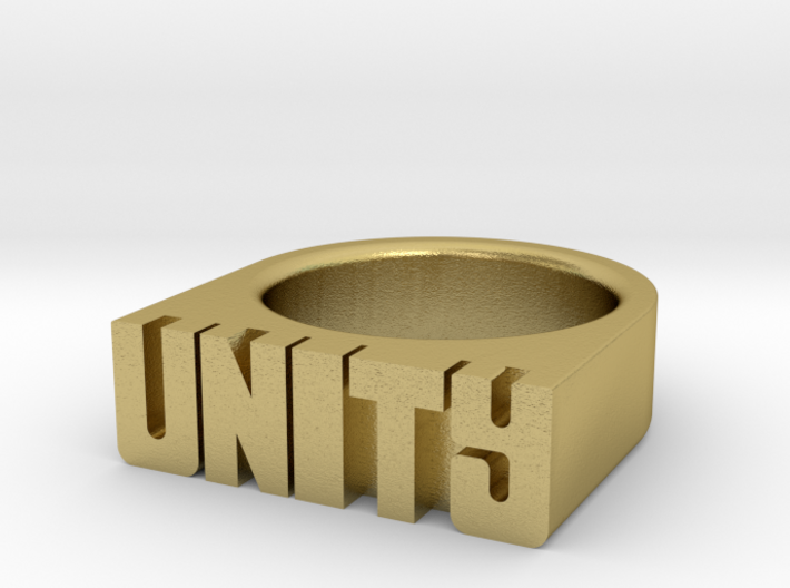 17.9mm Replica Rick James 'Unity' Ring 3d printed