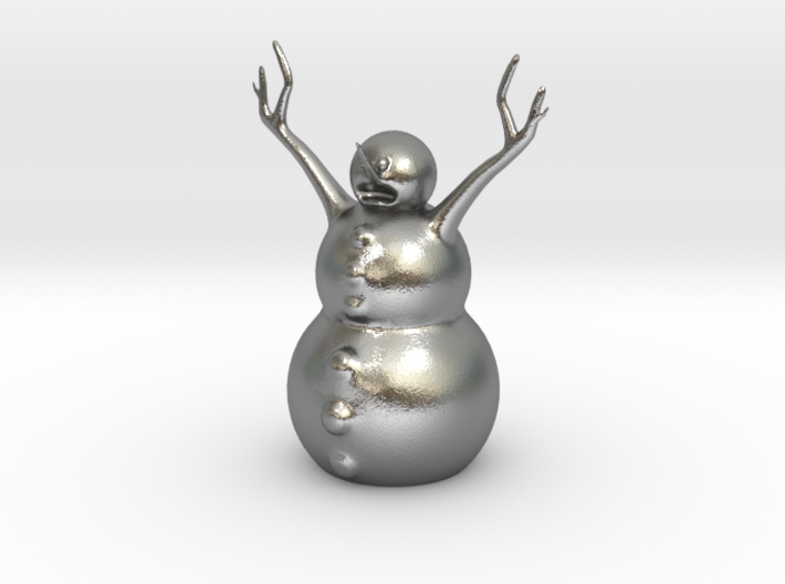 Snow Man 3d printed