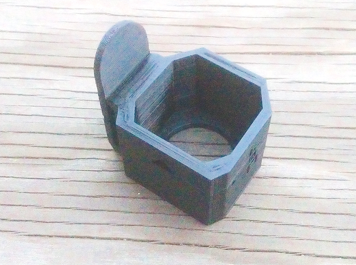 MOLLE Stock Holster for Nerf Modulus (Left Handed) 3d printed 