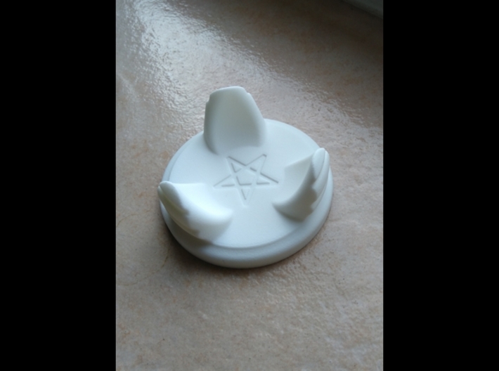 Hourglass base 3d printed 