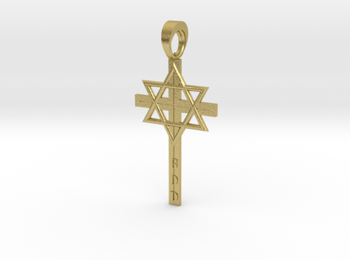 Prophecy Pendant Christianity Islam Judaism GOD 3d printed