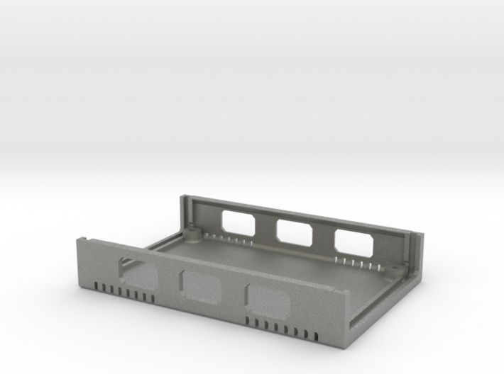USB Sidecar for MiSTer XS Case Bottom (1/2) (v1.2) 3d printed
