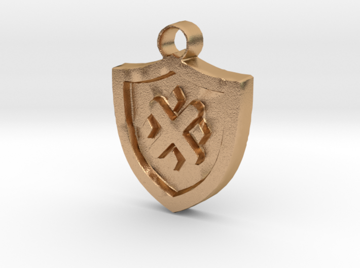 Frollo Coat of Arms pendant 3d printed