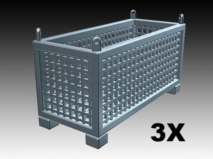 Cargo basket - 1:50 - 3X 3d printed 