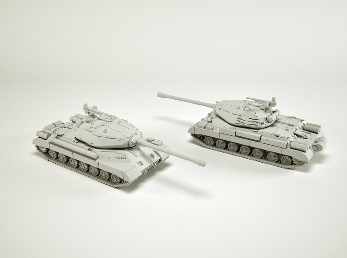 IS-4 Heavy Tank Scale: 1:200 3d printed
