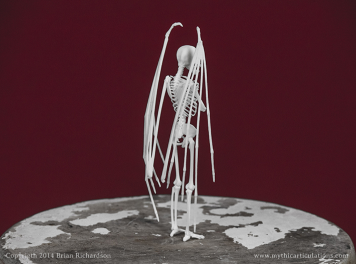 Vampire Skeleton 3d printed 