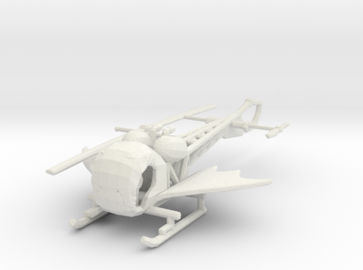 BATCOPTER 160 scale 3d printed