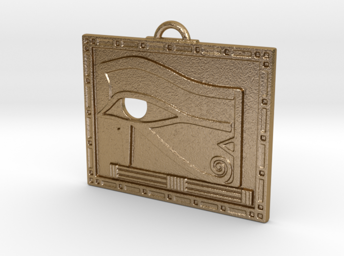Egyptian Scrying Eye Amulet 3d printed