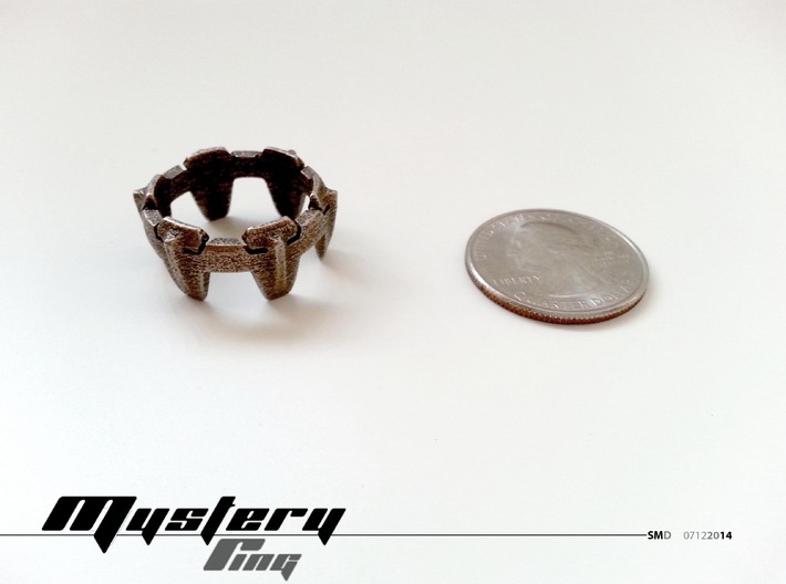 Mystery Ring (20.5 mm opening) 3d printed 