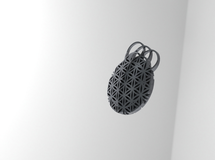 Flower Of Life Pendent 3d printed