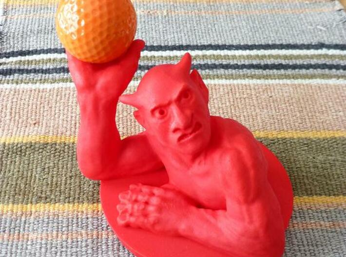 Golf Ball Devil  3d printed 