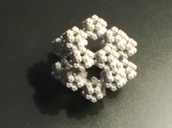 Fractal Dodecahedron 3d printed 