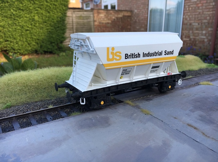 7mm BIS PAA Chassis without buffers 3d printed 