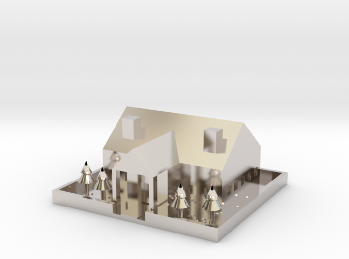 [1DAY_1CAD] HOUSE 3d printed