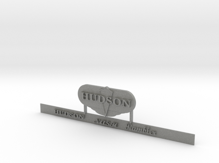 Custom Hudson Signs 3d printed This is a render not a picture