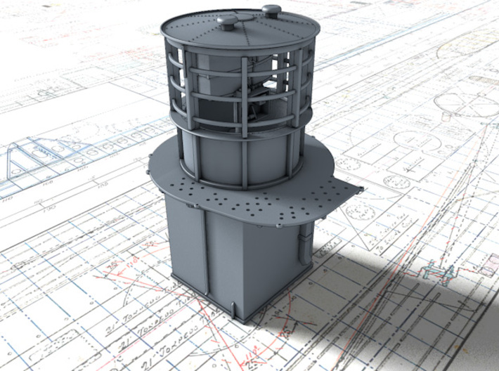1/56 Flowers Class RDF Lantern Office 1942 3d printed 3d render showing product detail