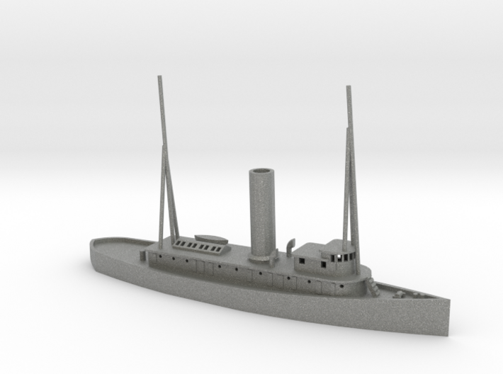 1/600 Scale 143-foot Seagoing Wooden Tug Fame 3d printed