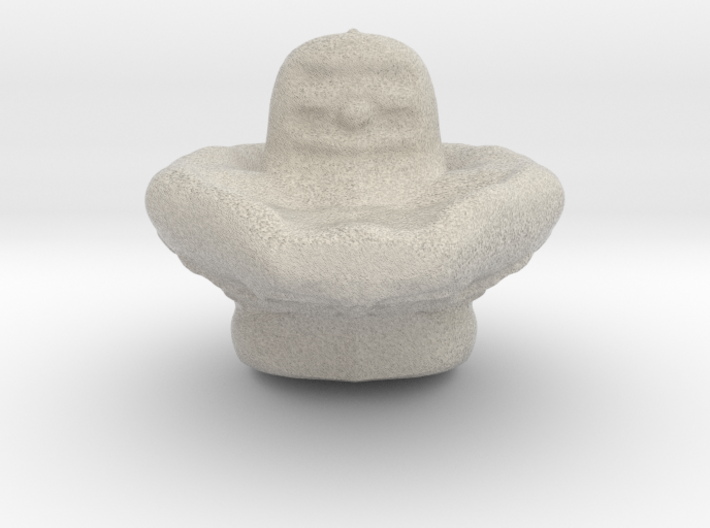 Shiva Lingam Sculptris Large 3d printed