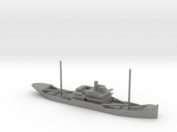 1/700 Scale 3588 ton cargo steamer Quinault 3d printed