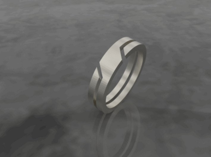 Z double ring 3d printed 