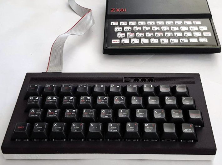 ZX-KEY Keyboard Case 'Top Plate' - Full Version 3d printed Full Case, Including Starter, Top & Base Plate.