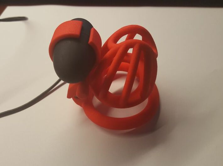 3D Printable Earphone holder by Al
